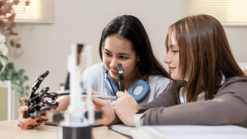 A level student studying physics at LMSC